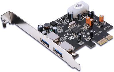 Immagine prodotto Digitus DS-30220, scheda USB 3.0 PCI-E x1 con 2 porte