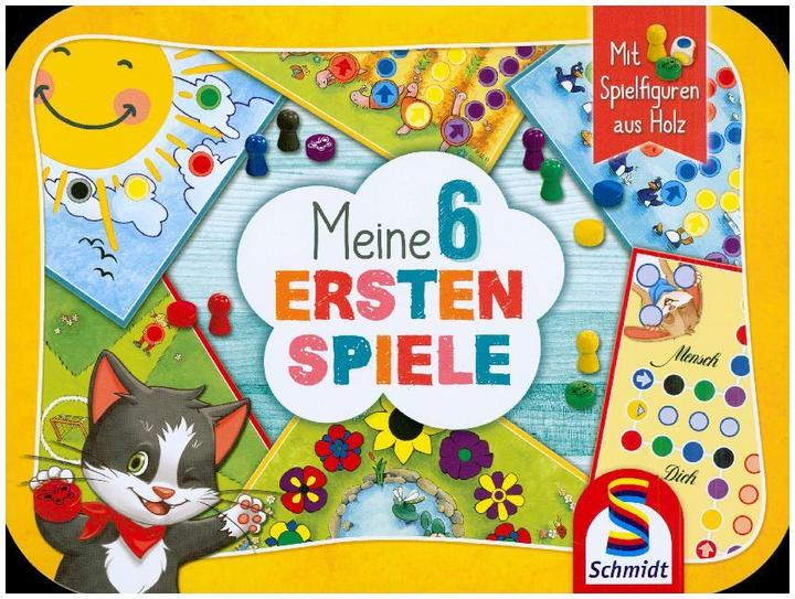 Produktbild Schmidt Spiele Meine 6 ersten Spiele (Metallkoffer) (Deutsch)
