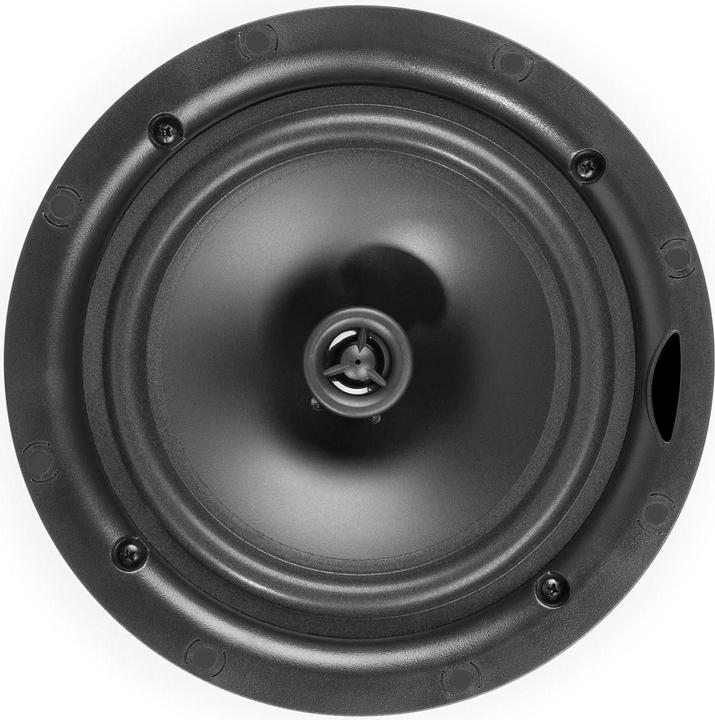 Actual product image Power Dynamics Ceiling Speaker NCBT8B Set of 2, 2x 40W, Black (Active, 1x 80 W)