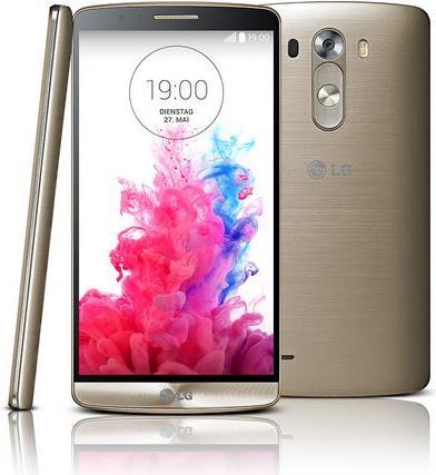 Actual product image LG G3 (32 GB, Gold, 5.50", Single SIM, 13 Mpx, 4G)