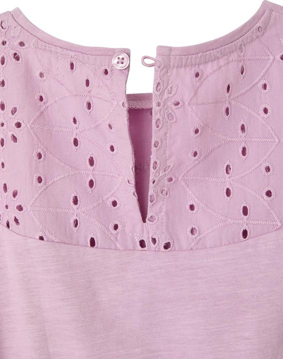 Produktbild Vertbaudet Mädchen Kleid mit Lochstickerei (158)