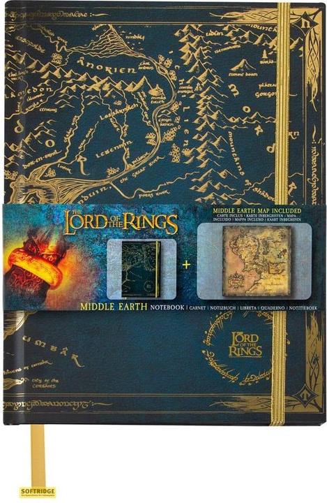 Immagine prodotto Cinereplicas Il carnet Le Seigneur des Anneaux Mappa della Terra di Mezzo