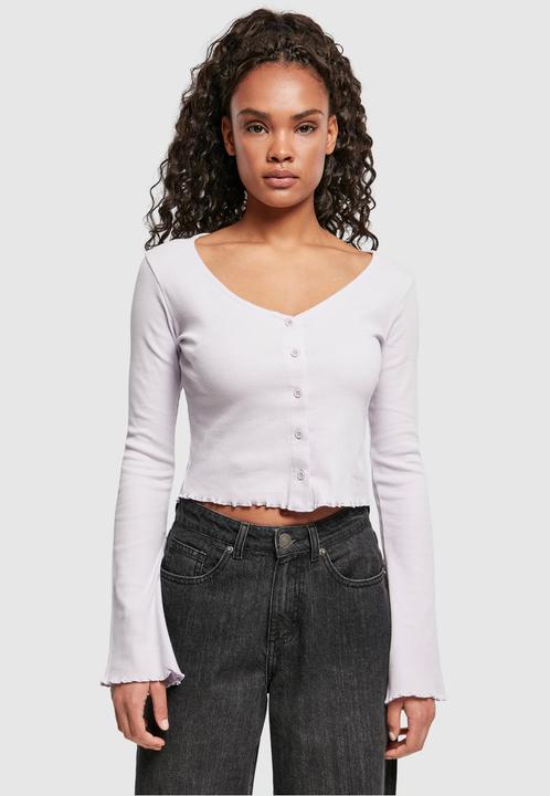 Image du produit Urban Classics Cardigan croisé à côtes pour femmes (4XL)