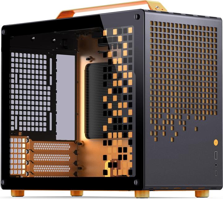 Black/Orange