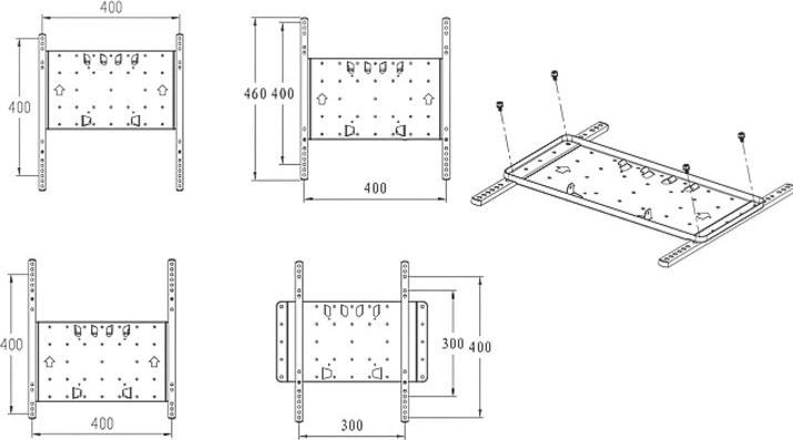Immagine prodotto Multibrackets M VESA Super Slim Tilt & Turn (Muro, 55", 40 kg)