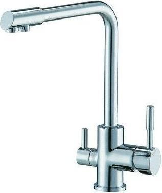 Produktbild Bluewater Kitchen Faucet Blue Water AMANDA Matt chrome color