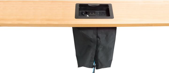 Actual product image UnderTable cable protection (Cable hole)