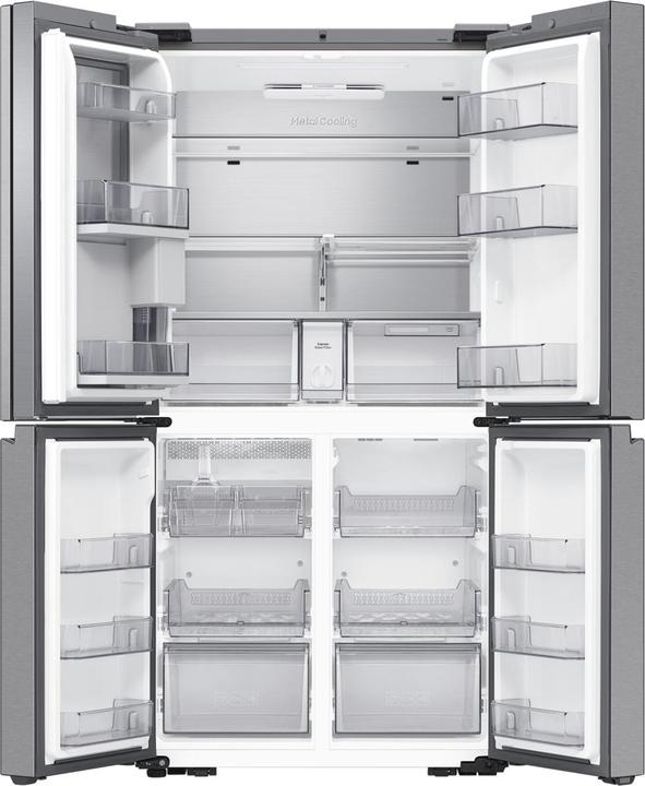 Actual product image Samsung RF65DG9H0ESREF, French Door (stainless steel, Family Hub, Cool Select+, Beverage Centre) (636 l)