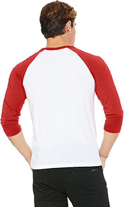 Immagine prodotto Bella Canvas Maglietta da baseball a 34 maniche per bambini (110)
