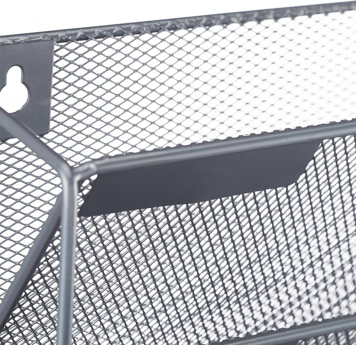 Actual product image Relaxdays Wall Magazine Rack (32.5 x 10.5 x 40.5 cm)
