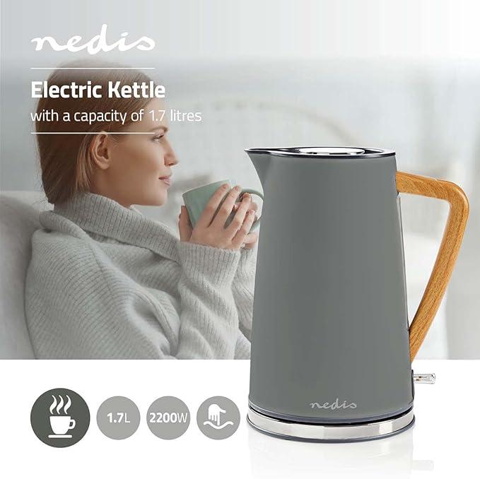 Image du produit Nedis Bouilloire électrique (1.70 l, Prise UE)