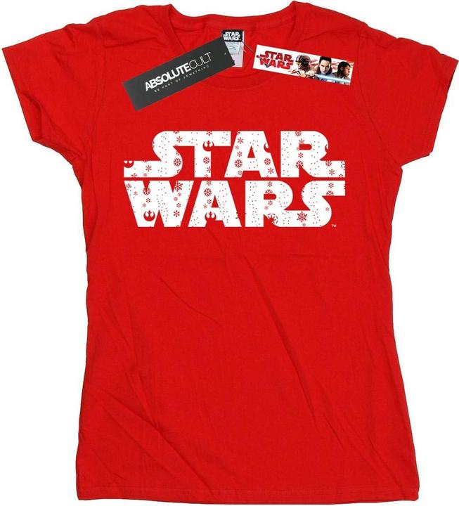 Star Wars Christmas Logo TShirt (M)