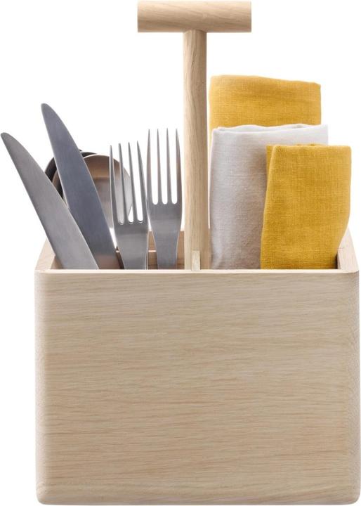 Image du produit LSA Dine casier à couverts chêne H29cm L20cm l16cm