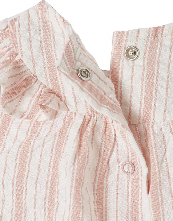 Actual product image Vertbaudet Baby dress in striped seersucker (80)
