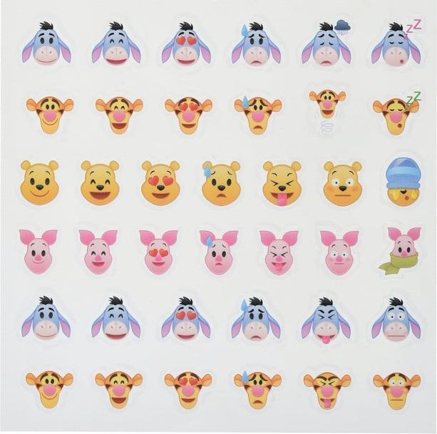 Image du produit Disney Collection d'autocollants Villains