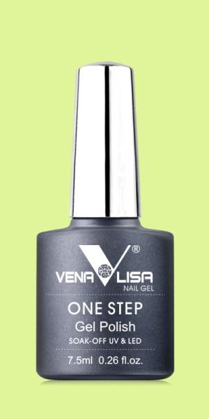 Actual product image Venalisa 3 in 1 Gel Varnish Bright Green UV/LED (Bright Green, UV gel varnish)