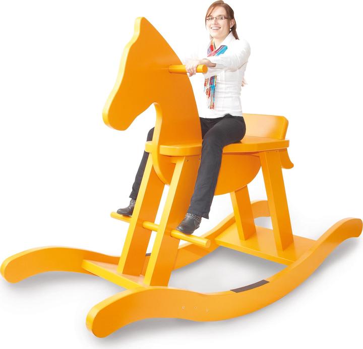 Pinolino Cavallo a dondolo gigante / legno massiccio resistente alle intemperie