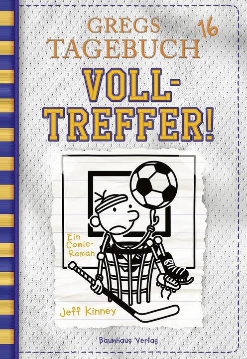 Actual product image Gregs Tagebuch 16 - Volltreffer! (German, Jeff Kinney., Dietmar Schmidt, 2021)