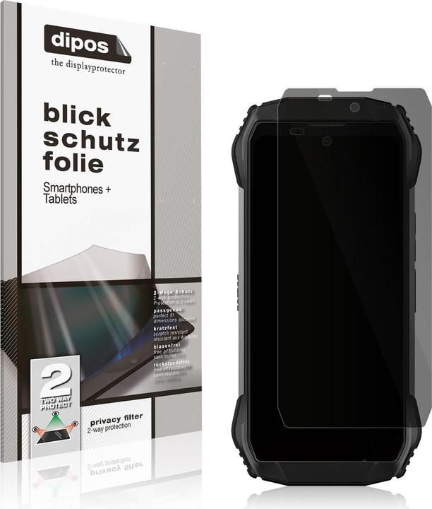 Produktbild Dipos Blickschutzfolie 2-Way Anti-Shock (1 Stück, Blackview P6000)