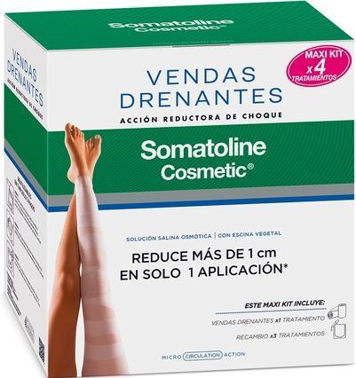 Produktbild Somatoline Drenante Vendas Kit Completo Acciã“N Reductora Choque Lote 4 pz