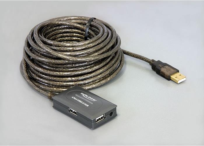 Actual product image Delock USB 2.0 (USB-A, 4 Ports)