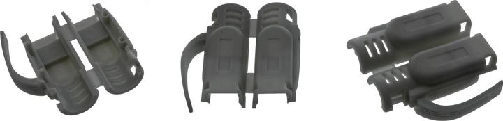 Produktbild InLine 100er Pack ® Crimpstecker Cat.6A RJ45 geschirmt, mit Knickschutz und Einfädelhilfe, schwarz (Netzwerkkabel Stecker)