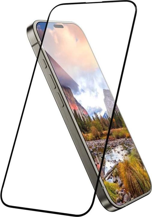 Actual product image MagEasy Vetro armoured glass (1 Piece, Apple iPhone 16)