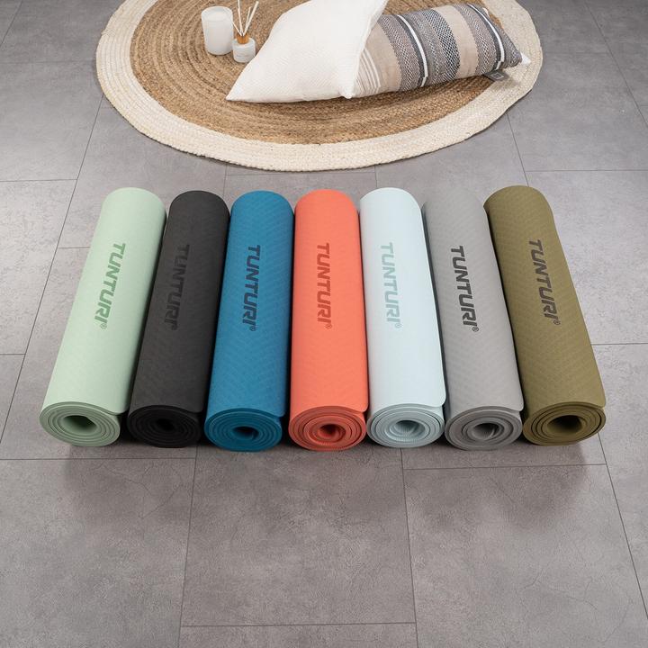 Produktbild Tunturi TPE Yogamatte Rutschfest 8 mm (8 mm)