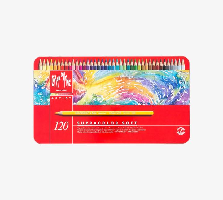 Actual product image Caran d'Ache Supracolor Aquarelle Metallschachtel (Multicoloured, 30 x)