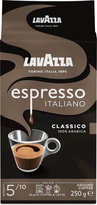 Image du produit Lavazza L'Espresso Italiano Classico (Torréfaction légère, 250 g)
