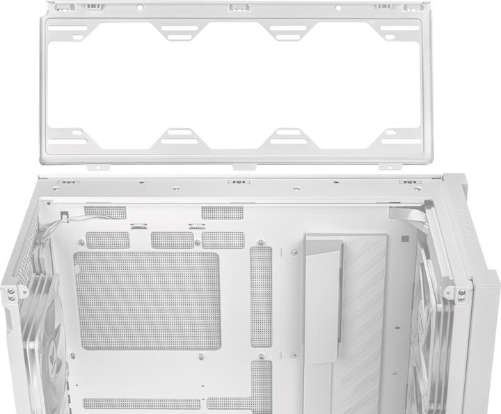 Actual product image ASUS TUF Gaming GT302 TG ARGB White (ATX, mATX, Mini-ITX)