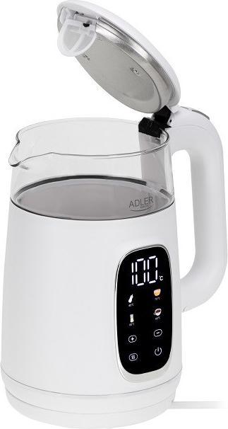 Productafbeelding Adler AD 1305 waterkoker wit/zilver (1.70 l)
