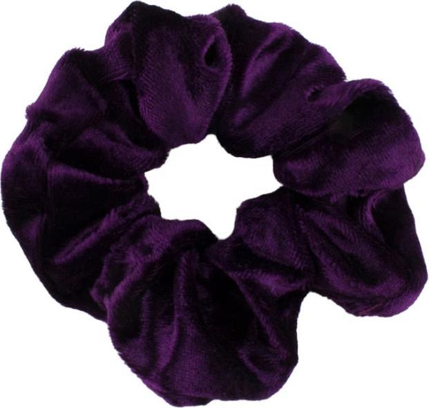 Produktbild JTI 3x Haargummis / Haargummis aus Samt - Lila (Haargummi)