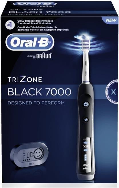 Actual product image Oral-B TriZone 7000 Black SmartSeries