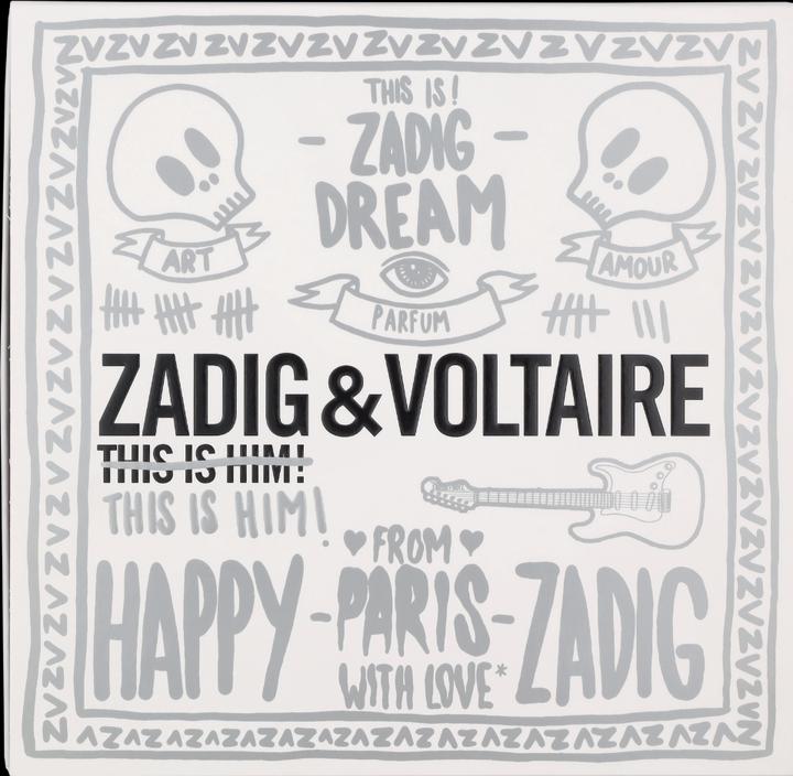 Image du produit Zadig & Voltaire This is Him! Noël 2023 Eau de Toilette 50 / Gel Douche (Eau de toilette, 100 ml)