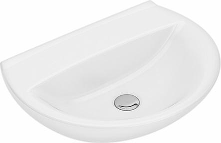 Immagine prodotto Geberit IFØ Ifö Spira lavabo 50x36 cm con bordo frontale curvo e senza foro per rubinetto e sfioratore - per (360 mm, 500 mm)