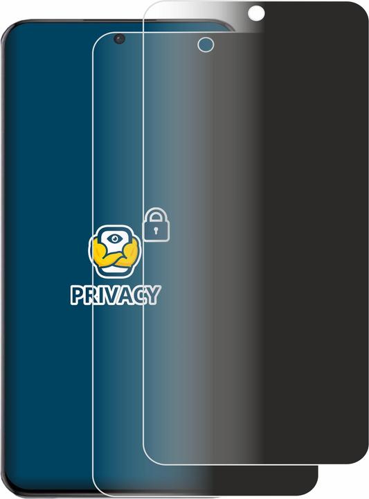 Actual product image BROTECT Anti-spy privacy film Blue light protection film (2 Piece, Realme 12 Pro+)