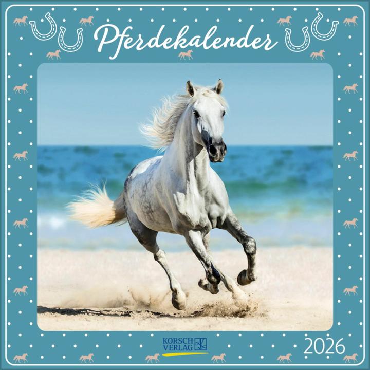 Produktbild Pferdekalender 2026 (30 x 30 cm, Deutsch)