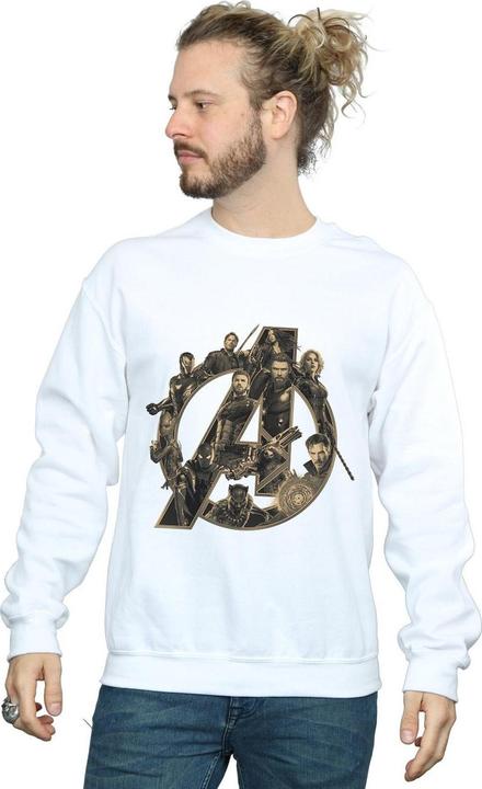 Actual product image Universal Textiles Mens Logo Sweatshirt (L)
