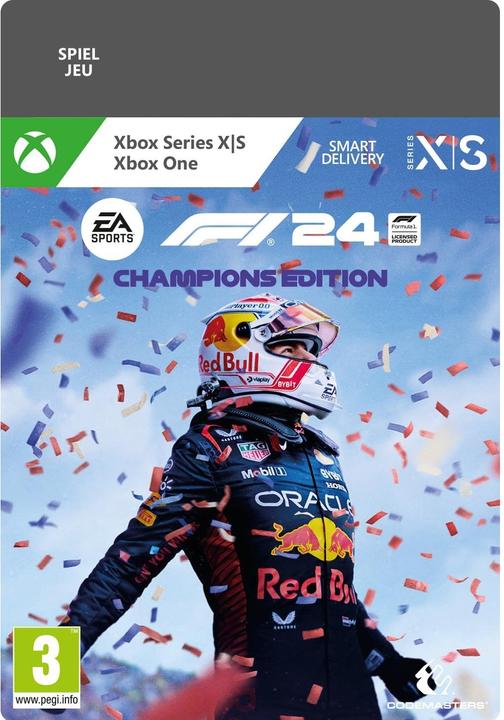 Immagine prodotto Microsoft Codice per scaricare Xbox F1 24 Champions Edition (Xbox Series X, Xbox Serie S, Xbox One S)