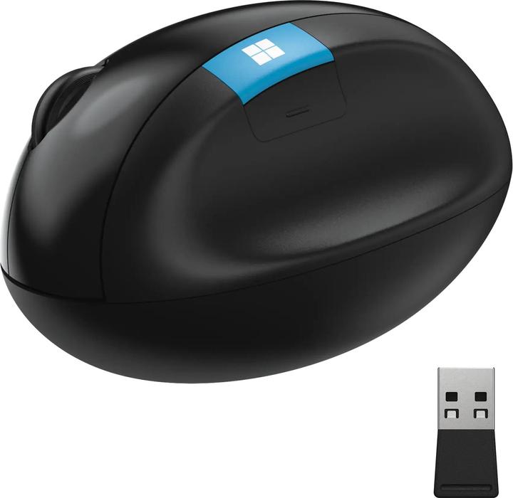 Produktbild Incase Designed by Microsoft Sculpt Ergonomic Mouse, RF Wireless, Schwarz (Kabellos)