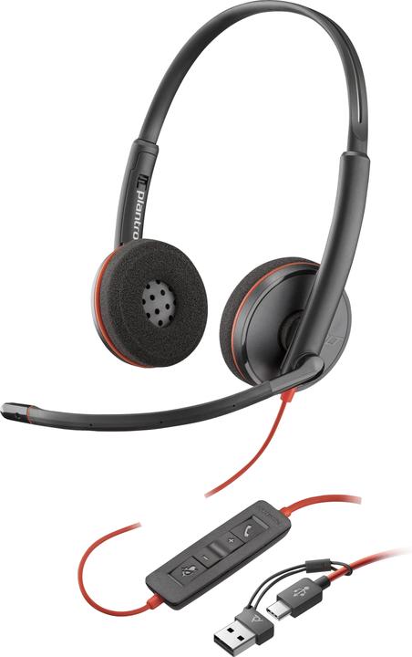 Produktbild Poly Blackwire 3220 (Kabelgebunden, USB-C)