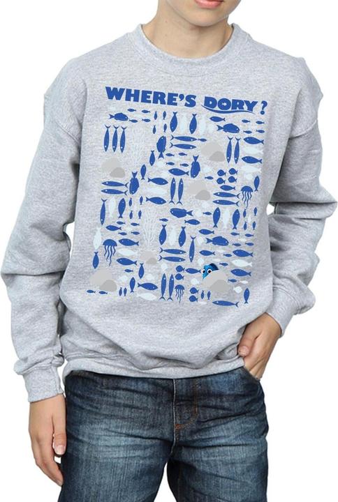 Immagine prodotto Disney Finding Dory Where's Dory? Felpa Ragazzi (140, 146)