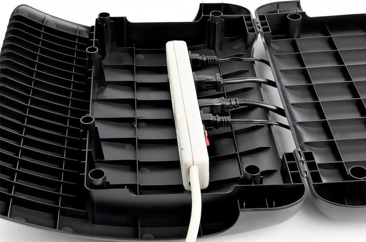 Productafbeelding StarTech Ergonomische voetwip met geïntegreerd kabelmanagement - Anti-slip oppervlak - Antislip oppervlak.