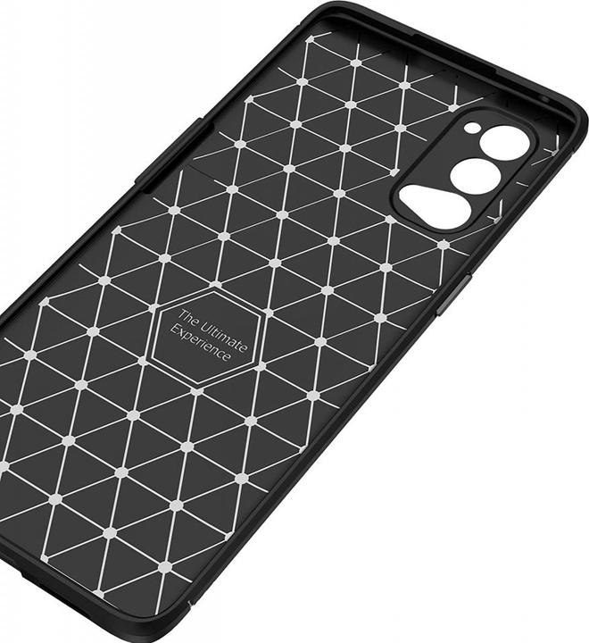 Produktbild Screenguard Oppo Reno4 Pro 5G Hülle Carbon Design TPU Case (Oppo Reno 4 Pro 5G)