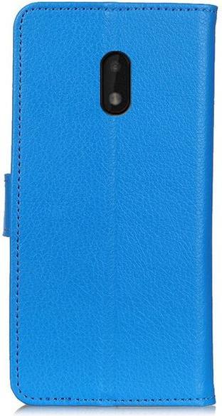 Produktbild MU Classic Litchi Leder Bookcover Series (Nokia C1 Plus)