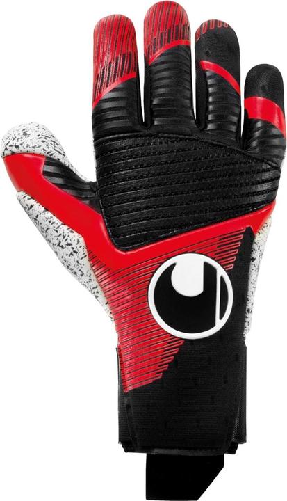 Produktbild Uhlsport Powerline Supergrip Reflex Torwarthandschuhe schwarz/rot/Weiss (10.5)