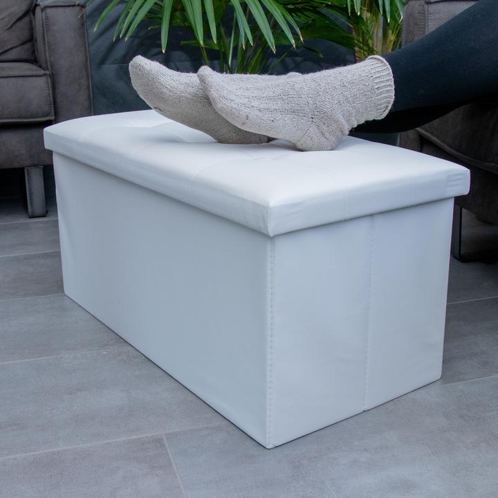 Produktbild Intirilife Sitzbank OPALIN WEISS (78.38 cm)