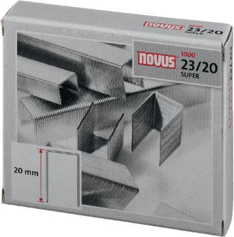 Immagine prodotto Novus Punto metallico Uso del prodotto: Cucitrice a blocco Denominazione del tipo di punti: 23/20 S (1000 x)