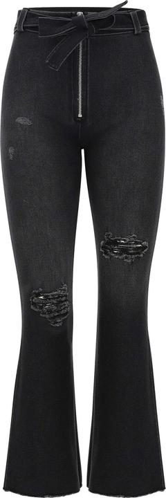 Black Jeans - Black Seams